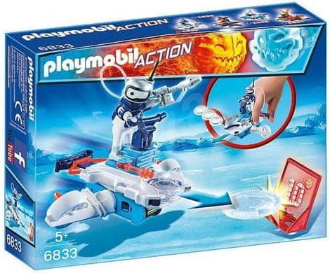Playmobil Icebot s odpalovačem , Sport a akce, 7 dílků - obrázek 1