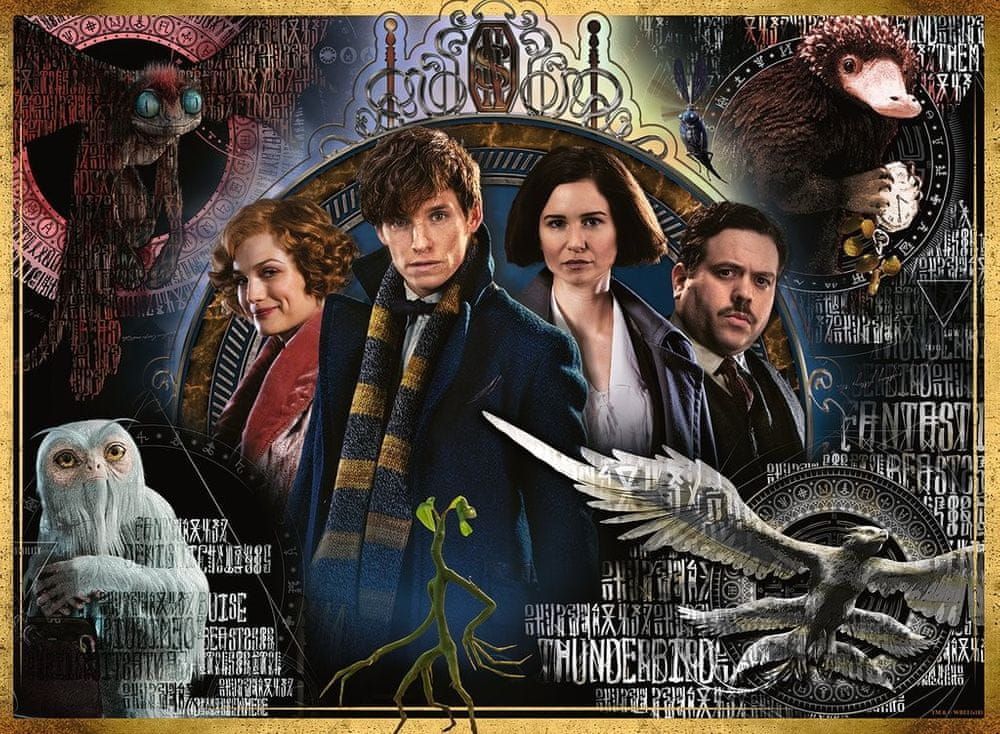 Ravensburger Puzzle 500 dílků Fantastic Beasts - obrázek 1