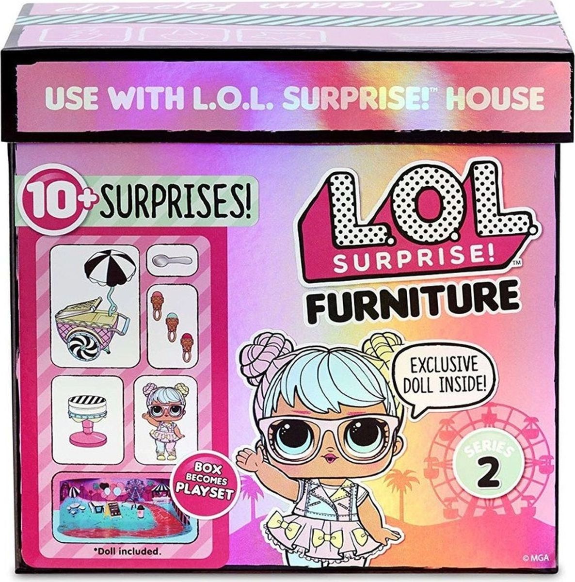 L.O.L. Surprise Zmrzlinářka & Doll Inside série 2 - obrázek 1