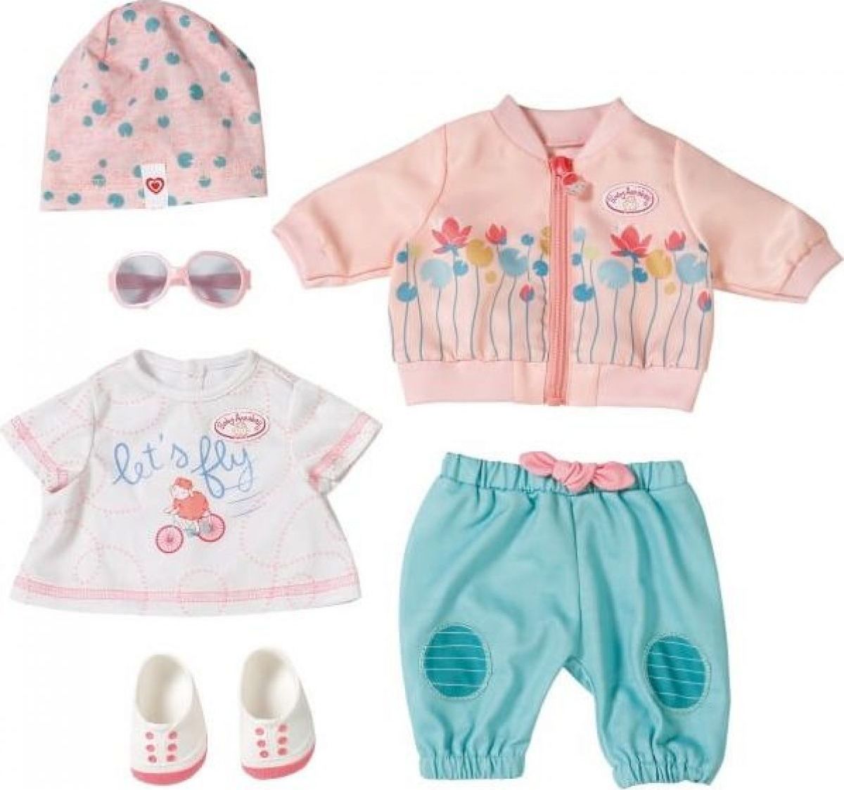 Zapf Creation Baby Annabell Deluxe Oblečení na sport 43 cm - obrázek 1