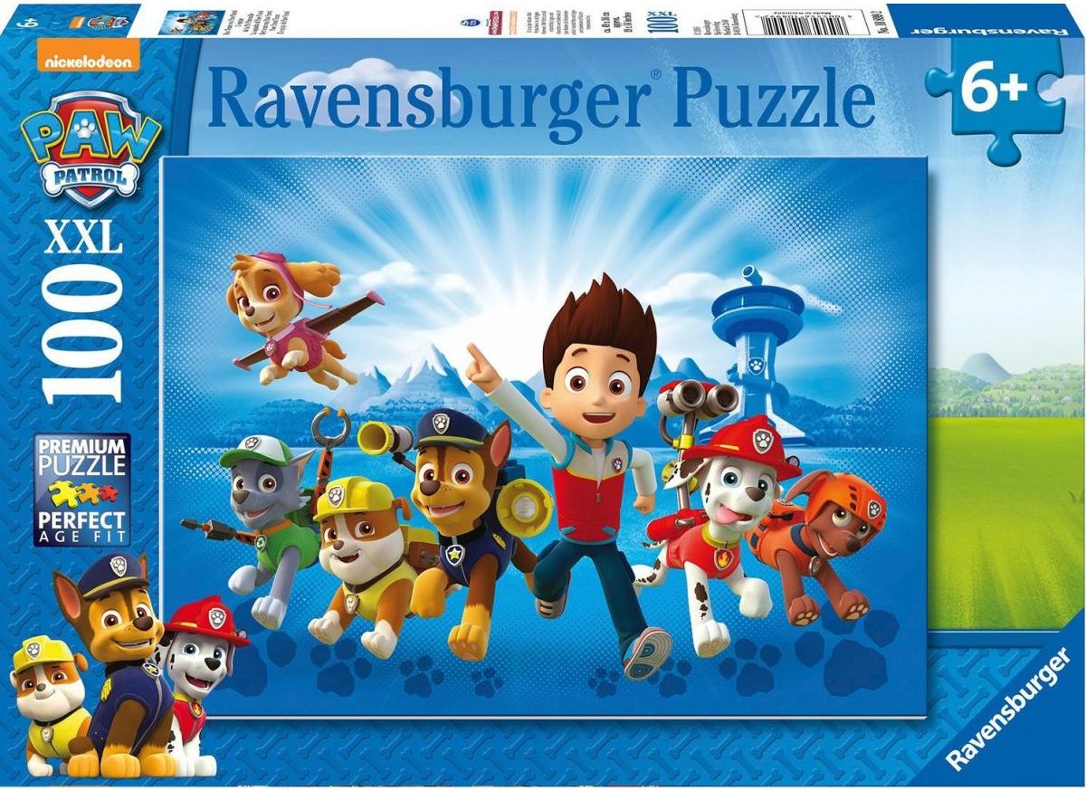 Ravensburger Tlapková patrola puzzle 100 XXL dílků - obrázek 1
