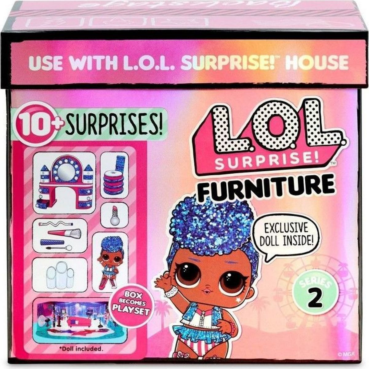 L.O.L. Surprise Kosmetický salón & Independent Queen série 2 - obrázek 1