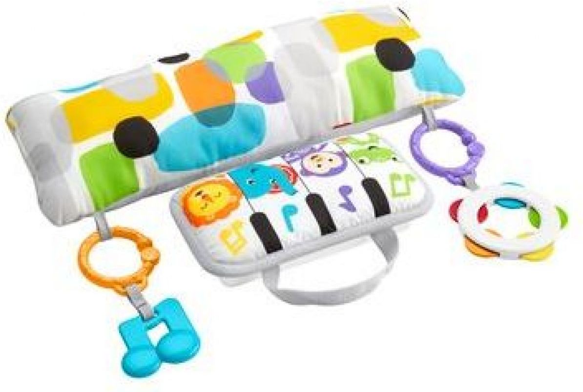 Fisher price polštářek pod bříško s pianem GJD27 - obrázek 1