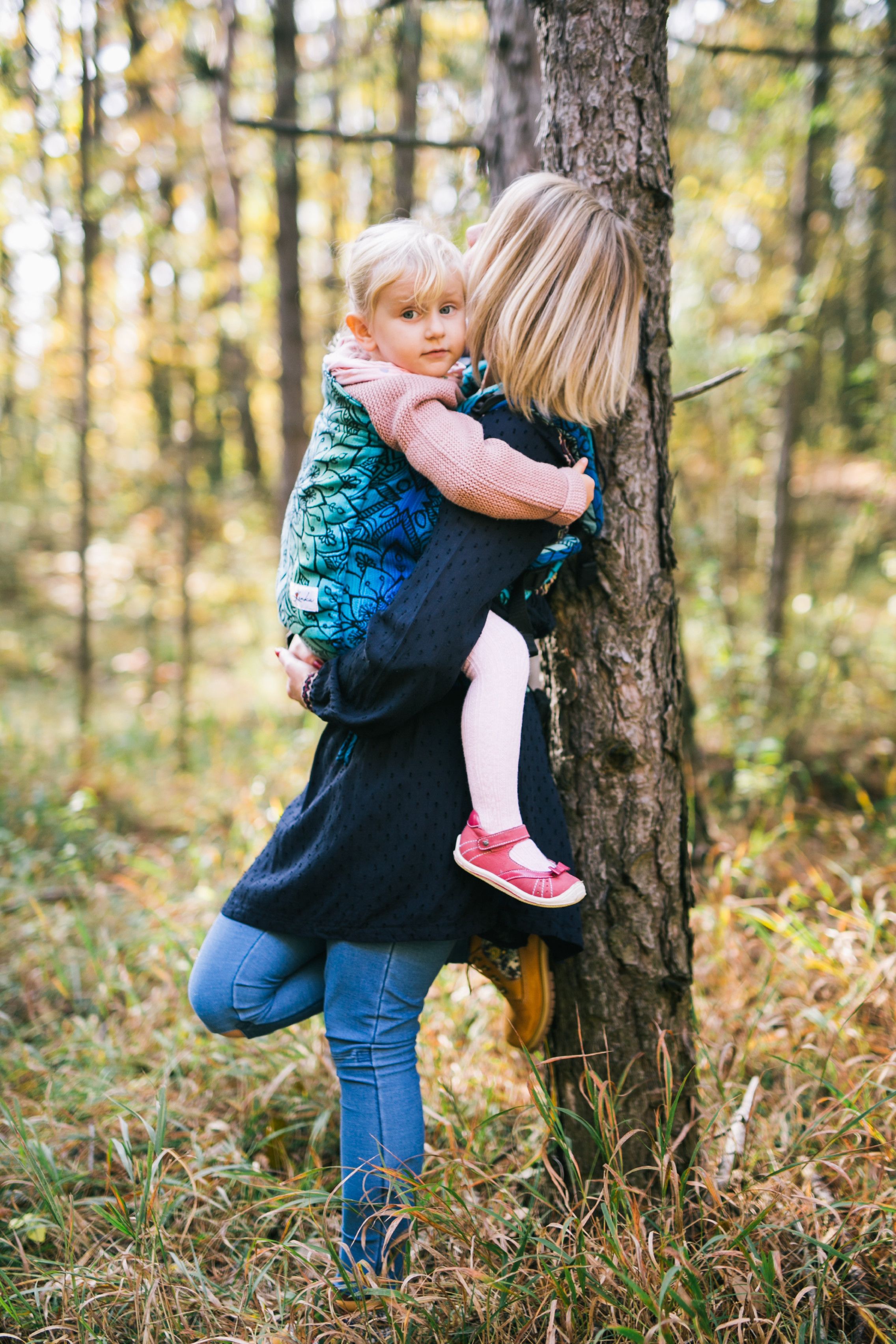 Be Lenka Nosítko Lenka Toddler Mandala - Polární den Ramenní popruhy: Klasické bez možnosti kríženia - obrázek 2