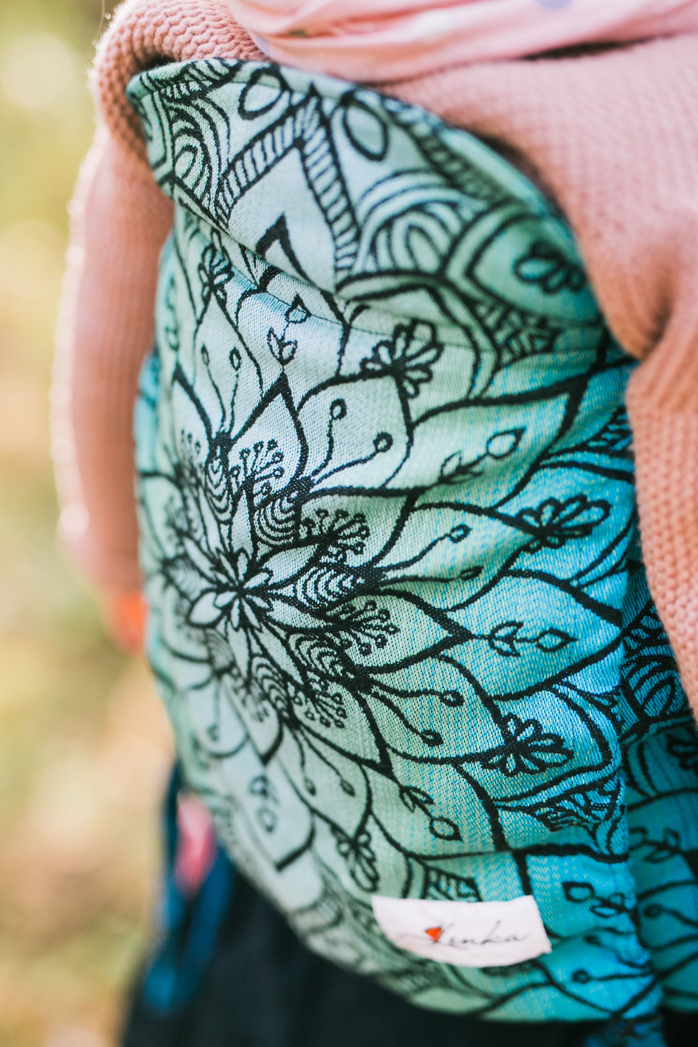 Be Lenka Nosítko Lenka Toddler Mandala - Polární den Ramenní popruhy: Klasické bez možnosti kríženia - obrázek 5