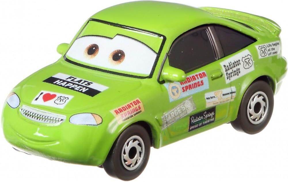 Mattel Cars 3 autíčko Nick Stickers - obrázek 1