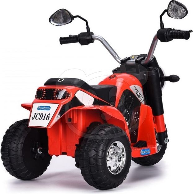 Elektrická motorka MiniBike - růžová - obrázek 3