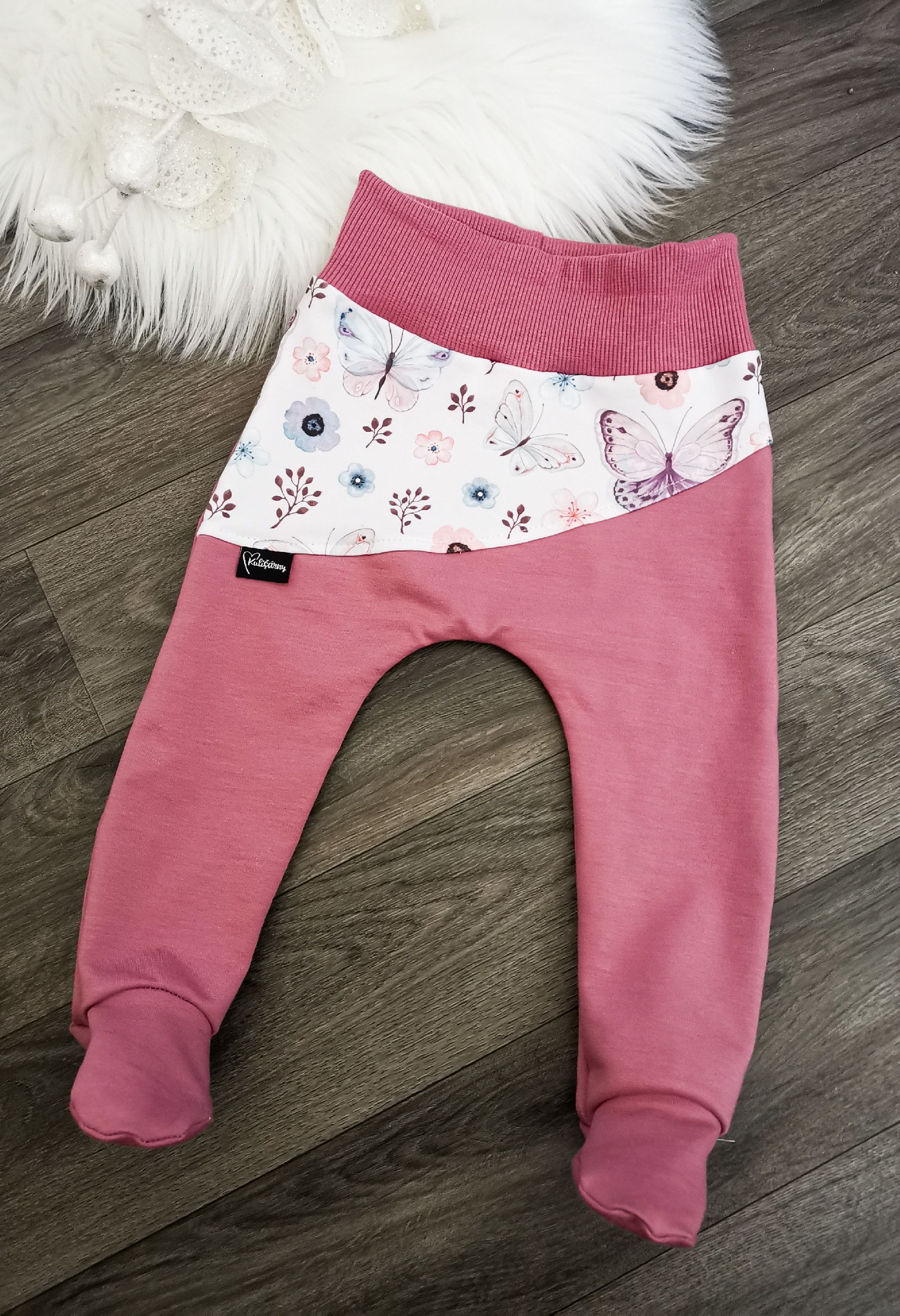 Kulišárny (handmade) Polodupačky,,Buterfly ,, silky VELIKOST: 56 - obrázek 1