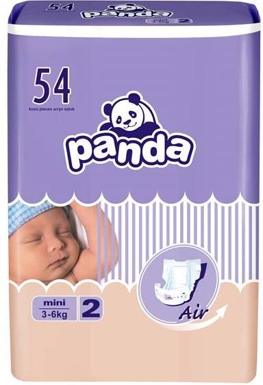 2x BELLA PANDA Mini 54 ks (3-6 kg) - jednorázové pleny - obrázek 2