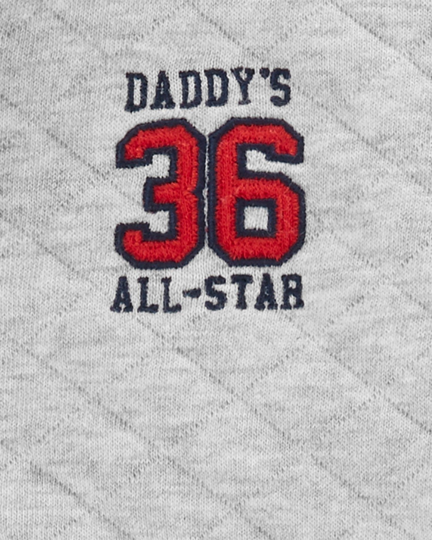 CARTER'S Set 3-dílný body, vesta, kalhoty All-Star chlapec 9m, vel. 74 - obrázek 2
