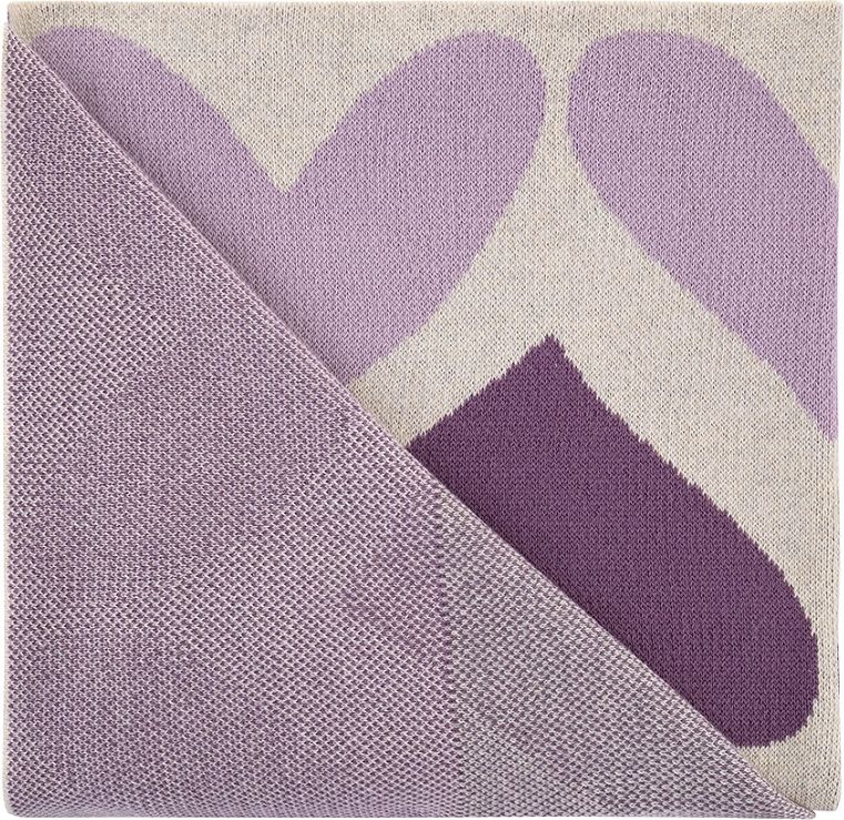PETITE&MARS Deka Harmony Pure Hearts 80x100 cm - obrázek 2