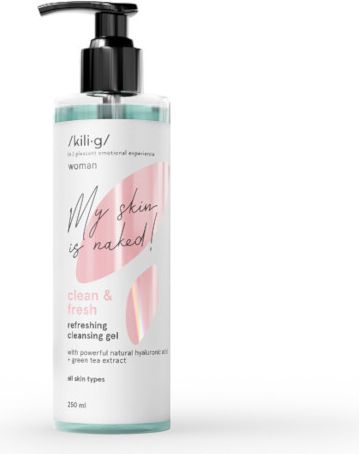 Kilig Osvěžující čisticí gel pro všechny typy pleti Woman Clean & Fresh 250 ml - obrázek 1