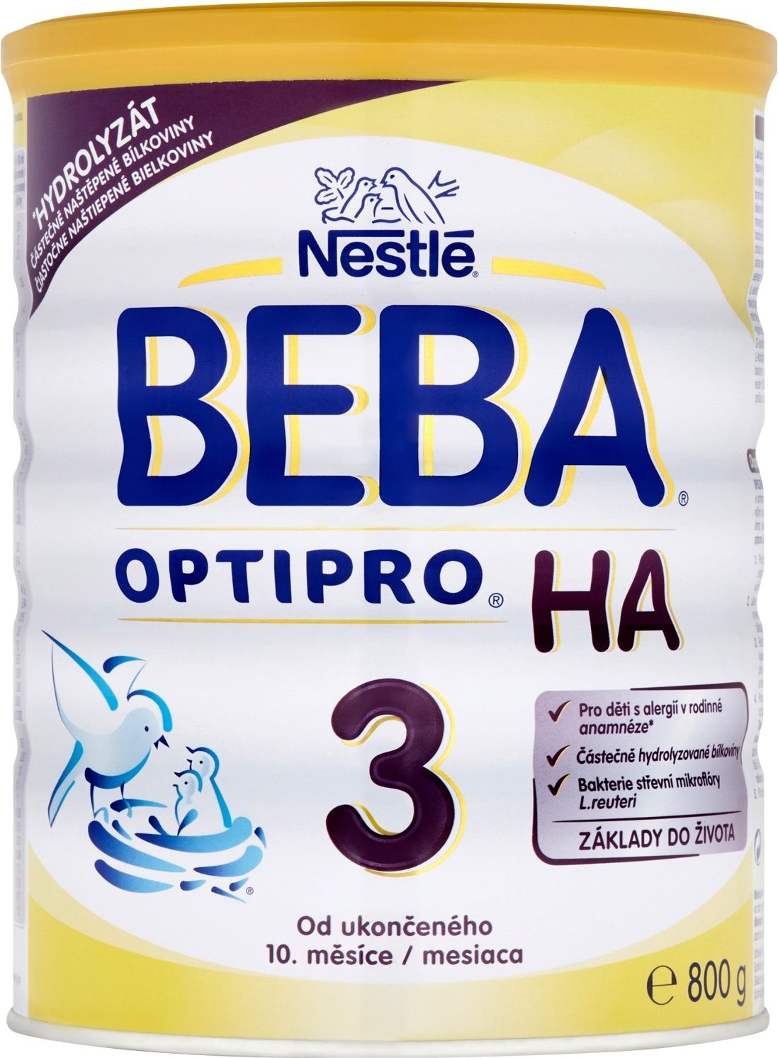 6x BEBA OPTIPRO HA 3 (800 g) - kojenecké mléko - obrázek 1