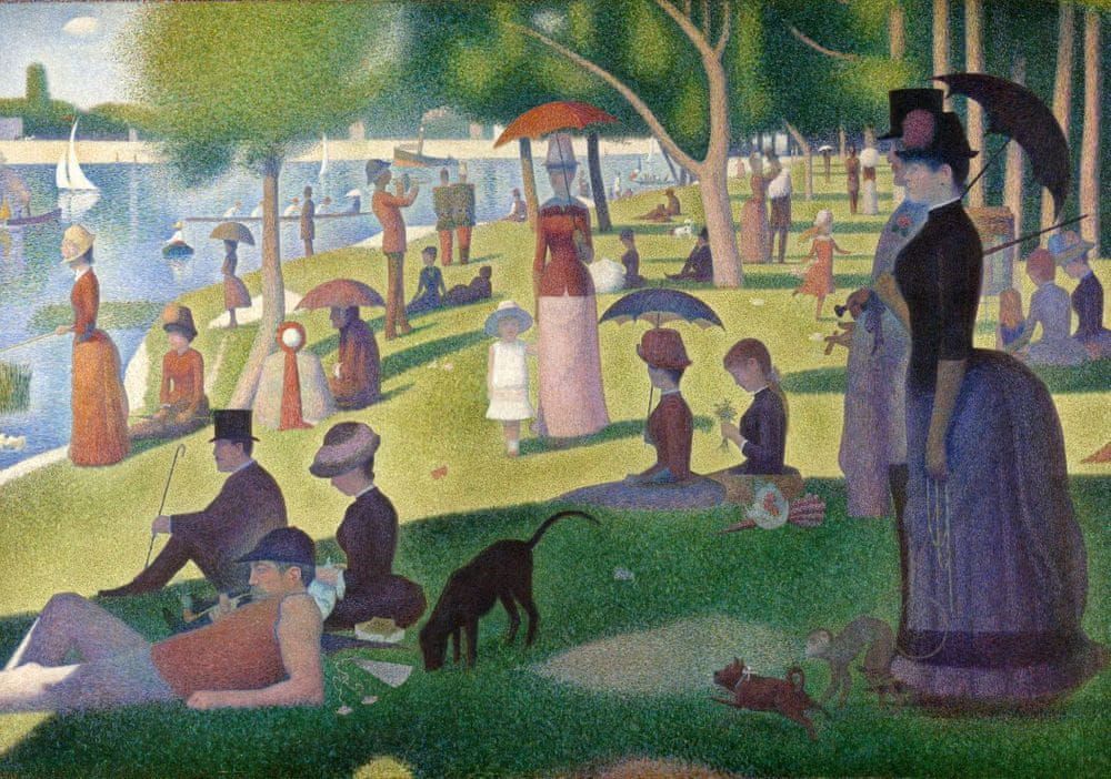 Grafika Puzzle 1000 dílků Georges Seurat: Un Dimanche Après-Midi à l'île de l - obrázek 1