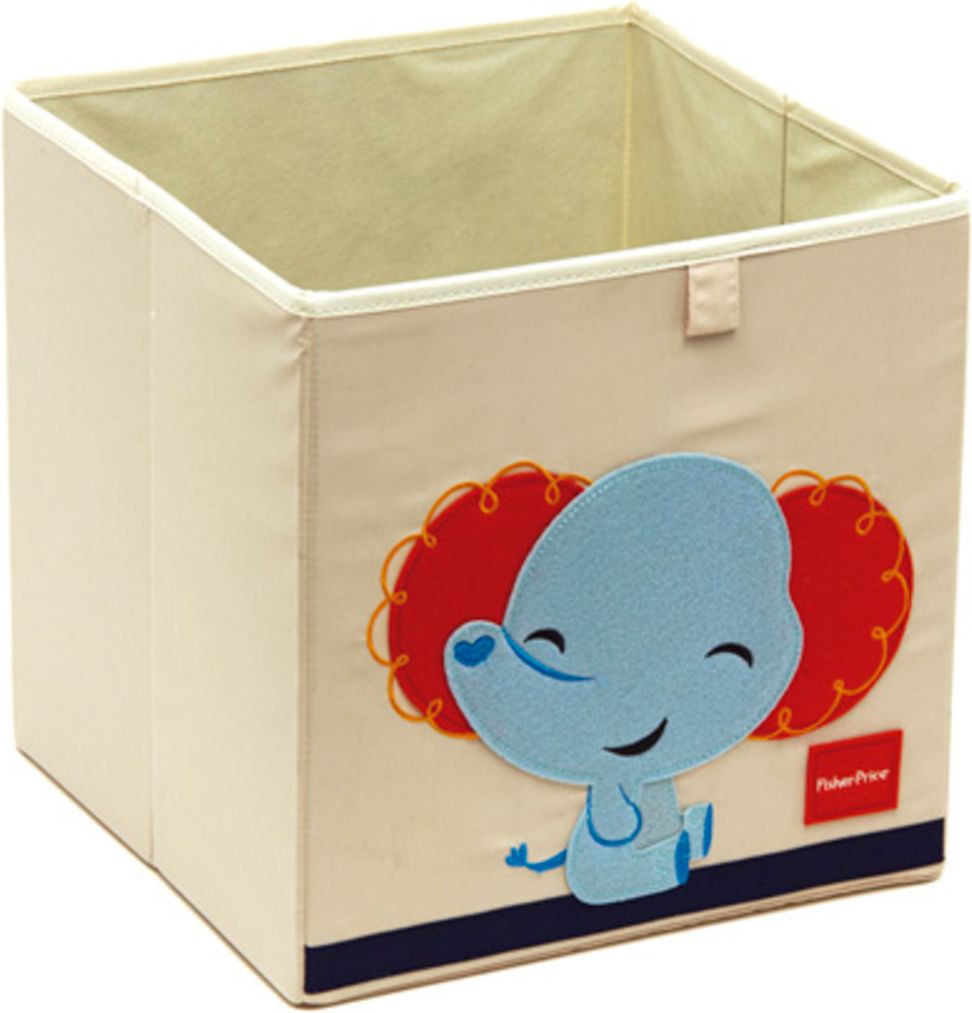 Dětský látkový úložný box Fisher Price - slon - obrázek 1