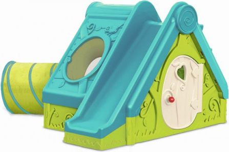 Dětské hřiště Keter FUNTIVITY PLAYHOUSE zelené / modré - obrázek 1
