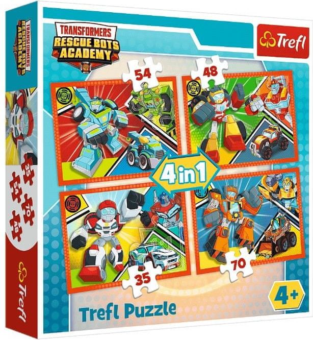 Trefl 4 Puzzles - Transformers - obrázek 1