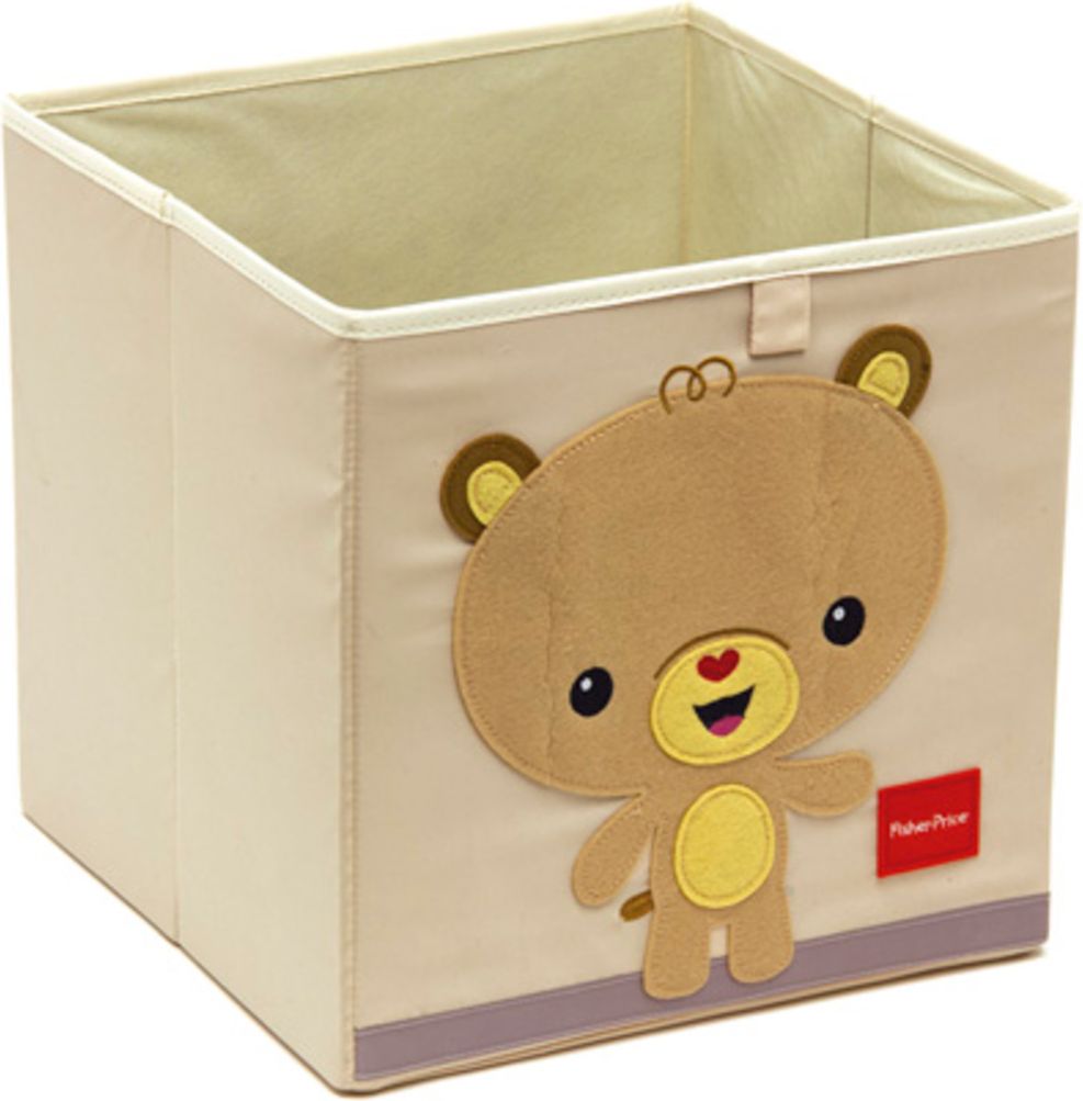Dětský látkový úložný box Fisher Price - medvěd - obrázek 1