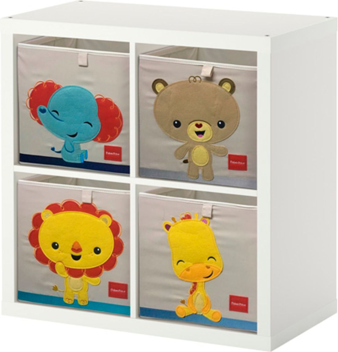 Dětský látkový úložný box Fisher Price - medvěd - obrázek 2