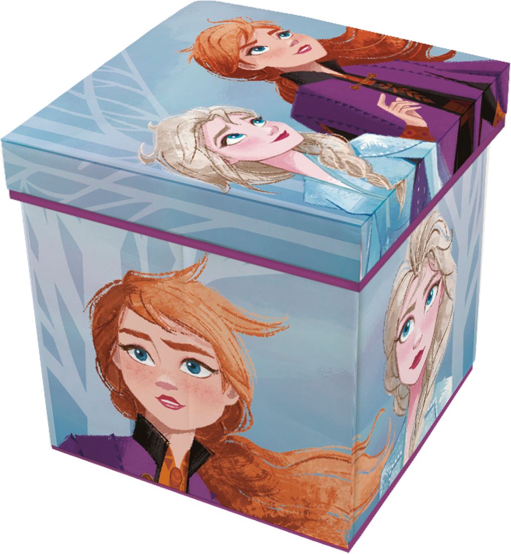 Dětský taburet s úložným prostorem Frozen - obrázek 1