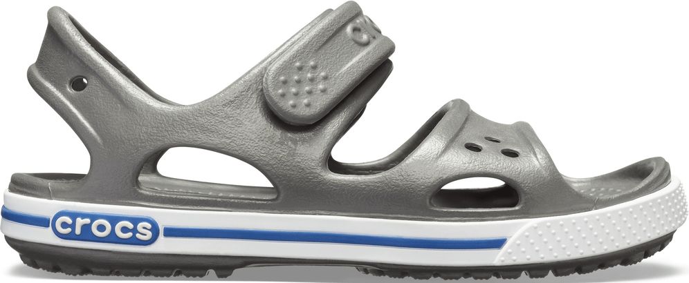 Crocs chlapecké Crocband II Sandal PS Slate Grey/Blue Jean 14854-0DB 27-28, šedá - obrázek 1