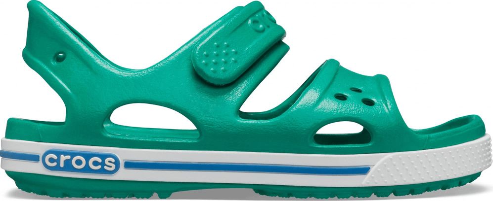 Crocs chlapecké Crocband II Sandal PS Deep Green/Prep Blue 14854-3TV 34-35, zelená - obrázek 1