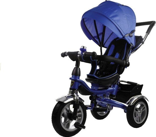 Dětská tříkolka Kinderaft - námořnická modř - obrázek 1