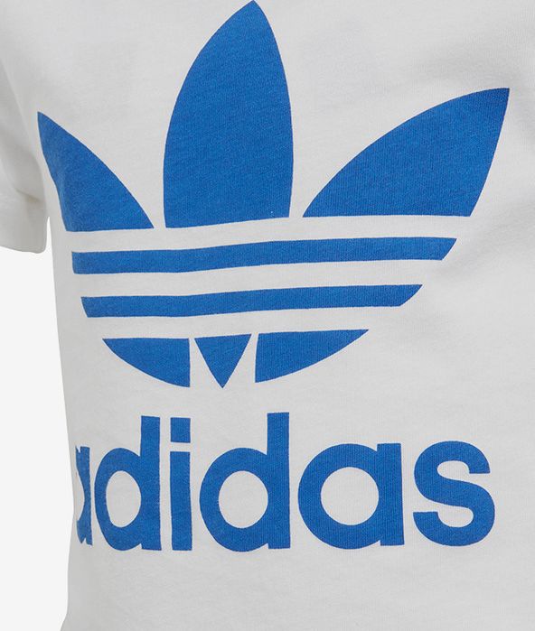 Trefoil Triko dětské adidas Originals | Bílá | Chlapecké | 122 - obrázek 2
