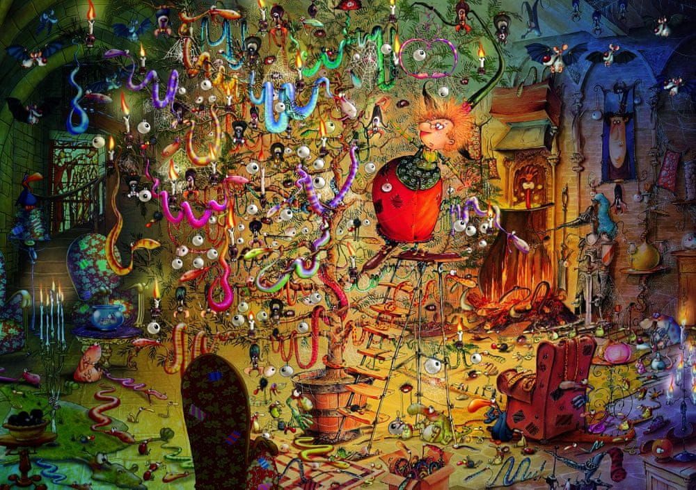 Grafika Puzzle 1500 dílků François Ruyer - Witch - obrázek 1