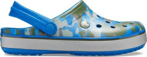 Crocs Unisex boty Crocs CROCBAND Printed Clog zelená/modrá 39-40 - obrázek 1