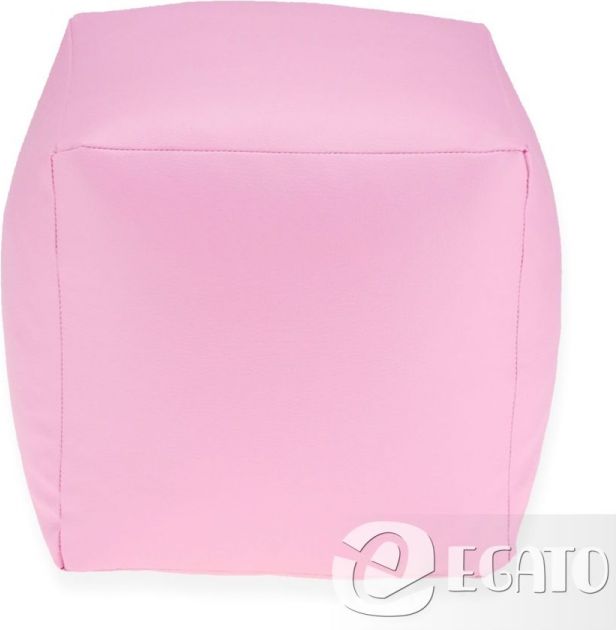 Mamido  Sedací měkká kostka 30cm světle růžová  KOSTKA30SVETLERUZOVA - obrázek 1