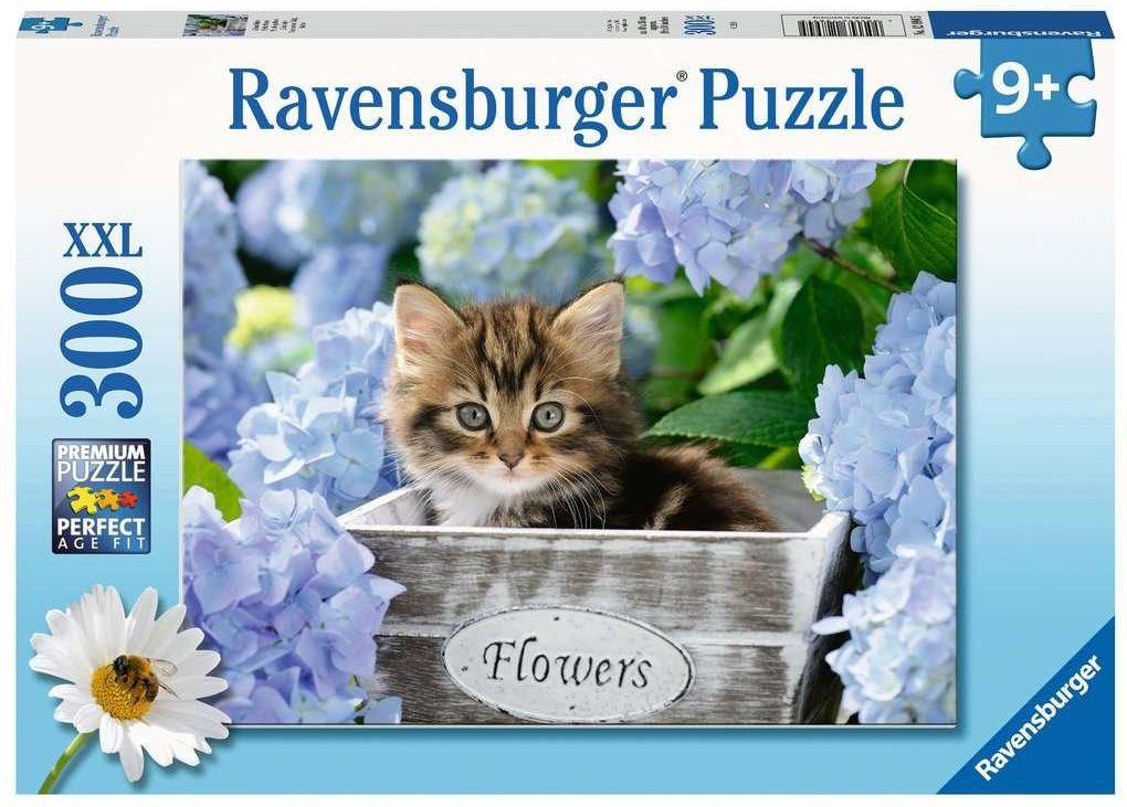 RAVENSBURGER Puzzle Roztomilá koťata XXL 300 dílků - obrázek 1