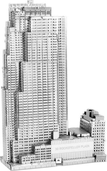 Metal Earth 3D puzzle 30 Rockefeller Plaza (GE Building) - obrázek 1