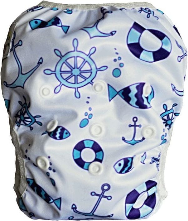 GaGa's pleny Plenkové plavky pro kojence i batolata Kotvy modré - obrázek 1