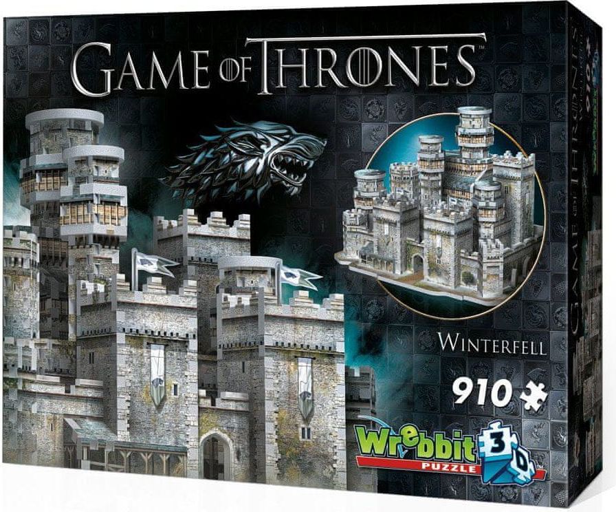 Wrebbit 3D puzzle Hra o trůny: Winterfell 910 dílků - obrázek 1