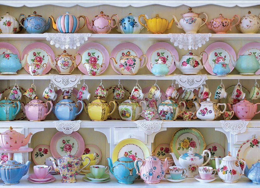 EuroGraphics Puzzle Police s čínským porcelánem 1000 dílků - obrázek 1