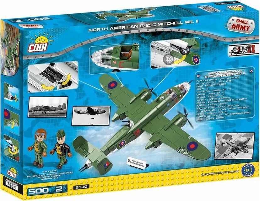 COBI Bombardér North American B-25C Mitchell MK. II - obrázek 2