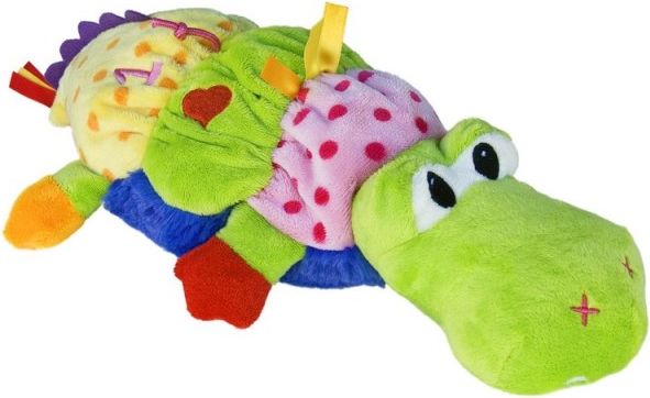 Aligátor plyšový pro nejmenší 35 cm - obrázek 1