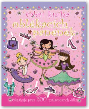 Obří kniha oblékacích panenek - obrázek 1