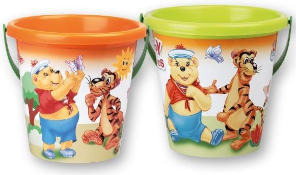 Androni Kyblík medvídek a tygřík - průměr 17 cm - obrázek 1