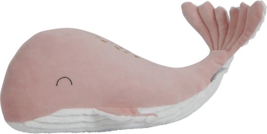 Little Dutch Velká plyšová velryba ocean pink - obrázek 1