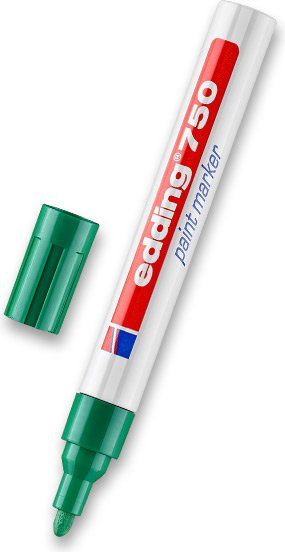 Edding Lakový popisovač Paint Marker 750 zelený - obrázek 1