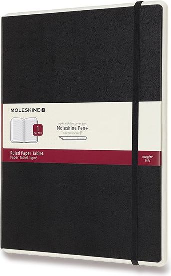 Moleskine Zápisník Smart Writing černý B5, 88 listů - obrázek 1