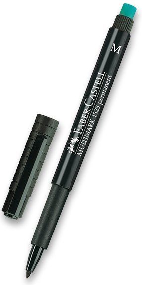 Faber-Castell Permanentní popisovač 1525 M černý - obrázek 1