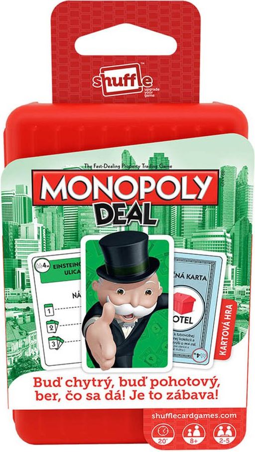 Dino MONOPOLY SK Karty shuffle - obrázek 1