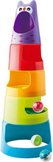 Pyramida sova plast kuličky - obrázek 4
