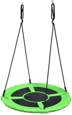 COIL Houpací kruh velká huW zelená zahrada 100cm - obrázek 1