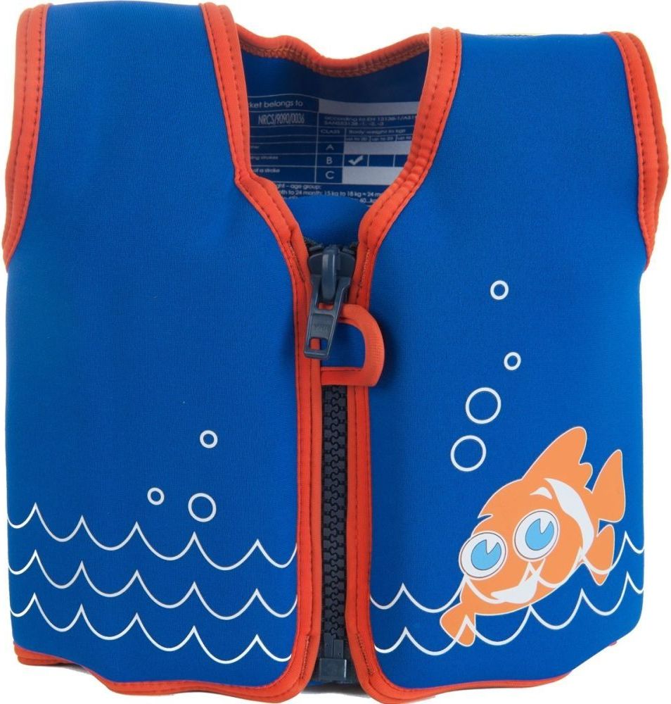 KONFIDENCE Vesta na plavání JACKET ORIGINAL, clownfish, S - obrázek 1