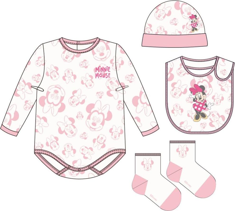 Disney dívčí PACK REGALO MINNIE DAILY USE s body - obrázek 1