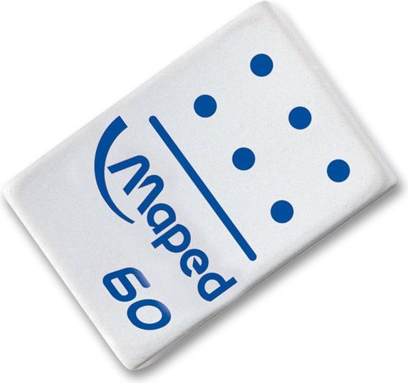 Maped Pryž Domino 60 malá 951126 - obrázek 1